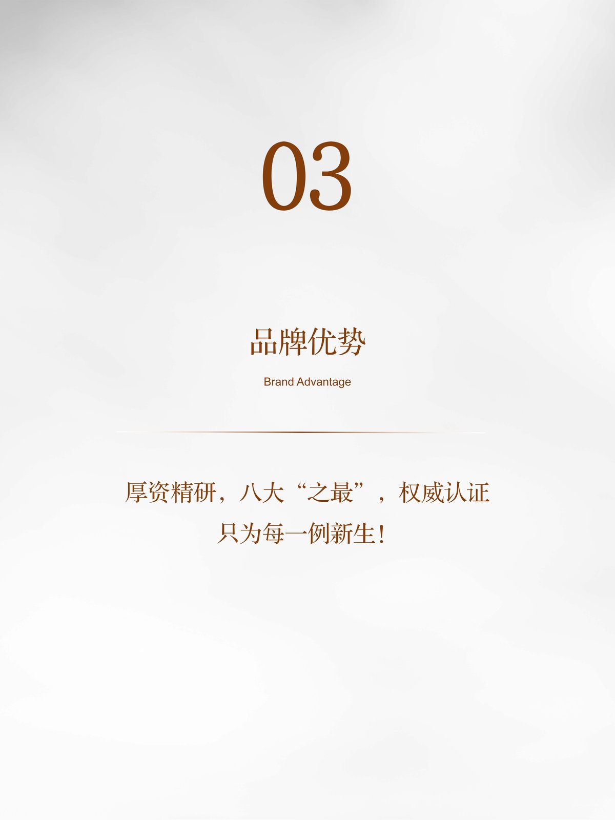 品牌优势概览